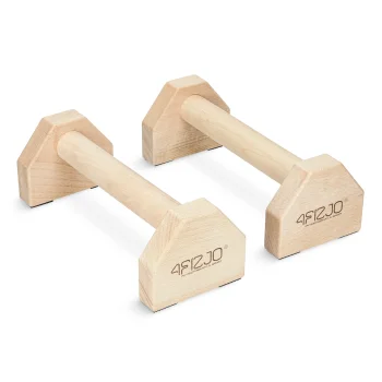 4Fizjo 1931 Wooden Parallettes Push-Up Bars 30cm