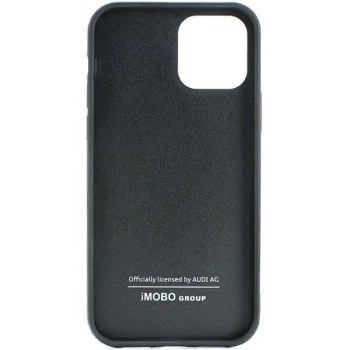 Audi Carbon Fiber Case for Apple iPhone 14, Black