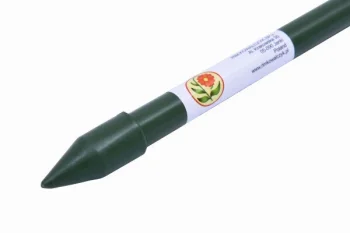 Straight Plant Support Stake 180 cm, Ø16 mm, Green