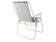 Striped Folding Camping Chair for Beach and Outdoor