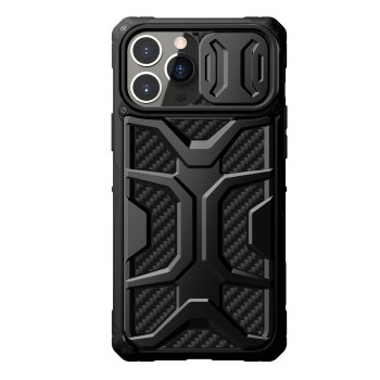 Apple iPhone 13 Pro 6.1'' Nillkin Adventruer Armored Case with Camera Cover, Black