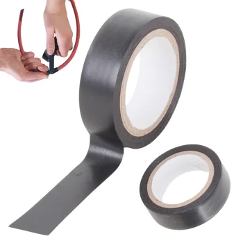 Black PVC Electrical Tape, Waterproof, 17mm x 9m