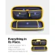 Spigen Nano Pop Pro Pouch Bag for Nintendo Switch 2 - Navy Blue and Yellow