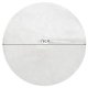 Fluffy Faux Fur Christmas Tree Mat 72 cm Ruhhy 22225, White