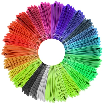 3D Pen PLA Filament Refills, 30 Colors x 5m (150m), 1.7mm