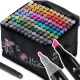 Nukido NK-913 Alcohol Markers with Bag, 120 pcs