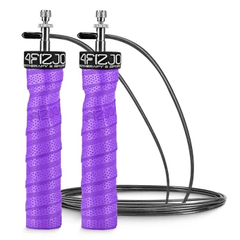4Fizjo 370 Weighted Boxing Jump Rope, 3 m, Purple