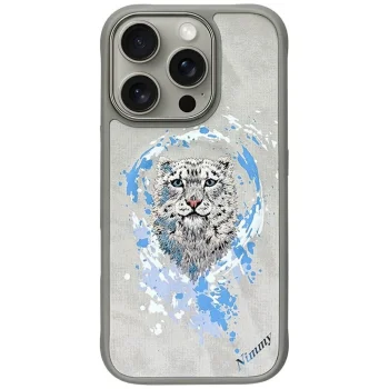 Nimmy iPhone 16 Pro Max Case Pantera MagSafe, Light Gray