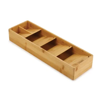 Joseph Joseph DrawerStore Bamboo Compact Cutlery Organiser