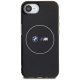BMW IML Metal White Circle MagSafe vāciņš Apple iPhone 16e, Melns