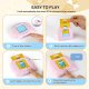 English Vocabulary Card Reader for Kids, 112 Flashcards, Blue
