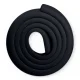 Ricokids 798701 Foam Edge Protector Tape for Furniture, Black, 2 m