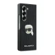 Karl Lagerfeld Saffiano Monogram Head Pin Case for Samsung Galaxy Z Fold 6, Black