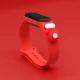 Strap Xmas for Xiaomi Mi Band 3 / 4, Red