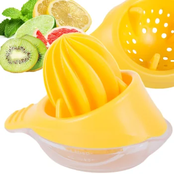 Manual Citrus Juicer 50ml, Yellow