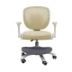 Kids Desk Chair Adjustable Swivel Chair with Footrest, Beige