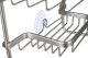 MALATEC Hanging Shower Caddy, Silver