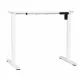 ModernHome Electric Height Adjustable Desk Frame 72-118 cm, White