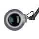 Activeshop S5 LED Magnifying Lamp with Stand, 5 Diopters, Black