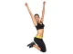 Fitness Pants For Weight Loss - Size XXL, Black