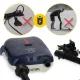 4Fizjo TSUNAMI 20 PSI Electric SUP Board Pump with Battery, Blue