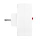 Maclean MCE31 Double Socket Adapter with Switch, 3680W