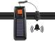 Front Bicycle Light with Solar Panel and Horn CREE T6 LED