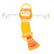 Children\'s Small Accordion Harmony Musical Instrument with lighting, owl