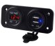 Light socket. 2xUSB
