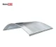 Door Canopy STARKEDACH R-160, 160x100x35 cm, Light Gray