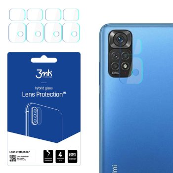 Xiaomi Redmi Note 11s / 11 4G 3MK Lens Protection Back Camera Hybrid Glass Protector, 4 pcs.