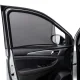 Car Window Sunshades with Mosquito Net, Black, 2 Pcs