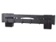 Hanging Kitchen Wall Shelf / Organizer with Hooks, 40 cm, Black