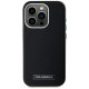 Karl Lagerfeld FW Metal Plate MagSafe Case for iPhone 15 Pro, Black