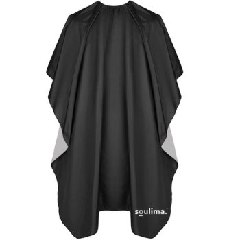 Hair Cutting Cape, Lightweight Barber Cloak, Hairdressing Waterproof Gown, 140x100cm