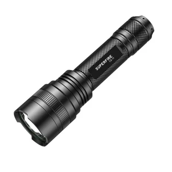 Superfire C8-H Flashlight 1200 lm, USB-C, 250m