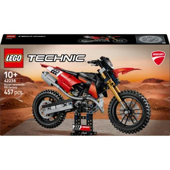 Lego Technic 42238 Ducati Desmo450 MX Factory Motorcycle Building Set