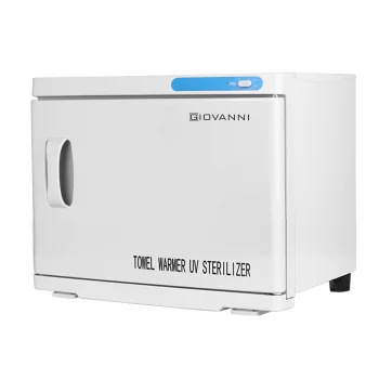 Towel Warmer with UV-C Sterilizer 23 L, White