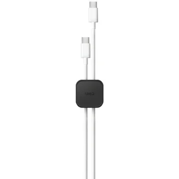 Uniq Pod self-adhesive cable holders, set of 8, dark grey