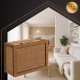 Ruhhy Wooden Savings Challenge Money Box with Goal Tracker 24602