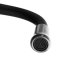 Kitchen Faucet with Flexible Spout, 8×56 cm, Black/Silver