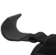 Lifting Hooks for Deadlifts and Pull Ups with Wrist Wraps 2pcs, Black
