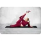 Neo-Sport Fitness Mat 183x60 cm, Black
