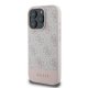 Guess 4G Bottom Stripe Phone Case Cover iPhone 16 Pro Max - Pink