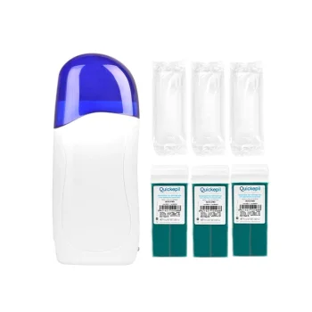 Complete Roll-On Waxing Kit Single 3.3 with 40W Heater and Azulene Wax