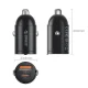 Orico MiniRing 30W USB-A & USB-C Car Charger - Black