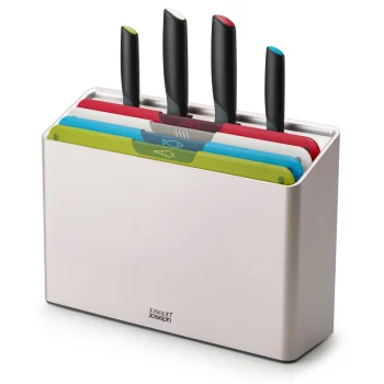 Joseph Joseph Folio Icon Plus 60227 Knife & Chopping Board Set, 8-piece