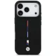 BMW M Silicon Tricolor Line MagSafe Case for iPhone 17 Pro, Black