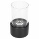 Freestanding Tabletop Smokeless Bio-Fireplace, Black