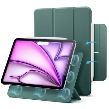 ESR Rebound Magnetic Case for iPad Pro 12.9" / iPad Air 13", Green